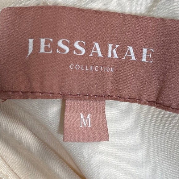 Jessakae Collection Moonlight Dress Sequin Ruffle Neck Party Cocktail Medium - Picture 15 of 16